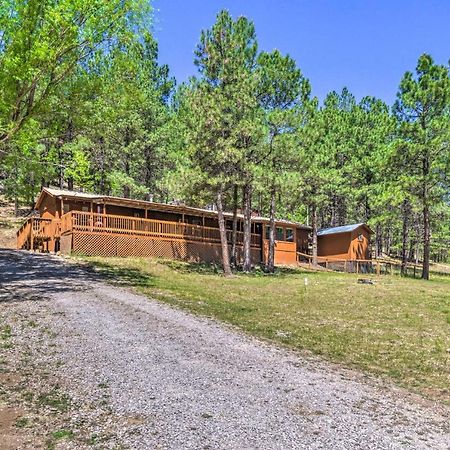 Quiet Cloudcroft Cabin With Porch And Gas Grill! Екстер'єр фото