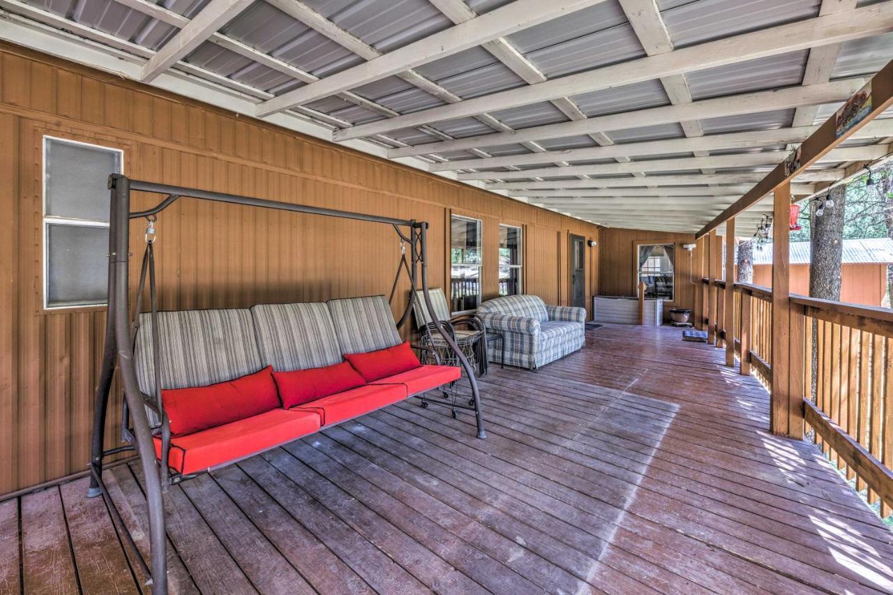 Quiet Cloudcroft Cabin With Porch And Gas Grill! Екстер'єр фото